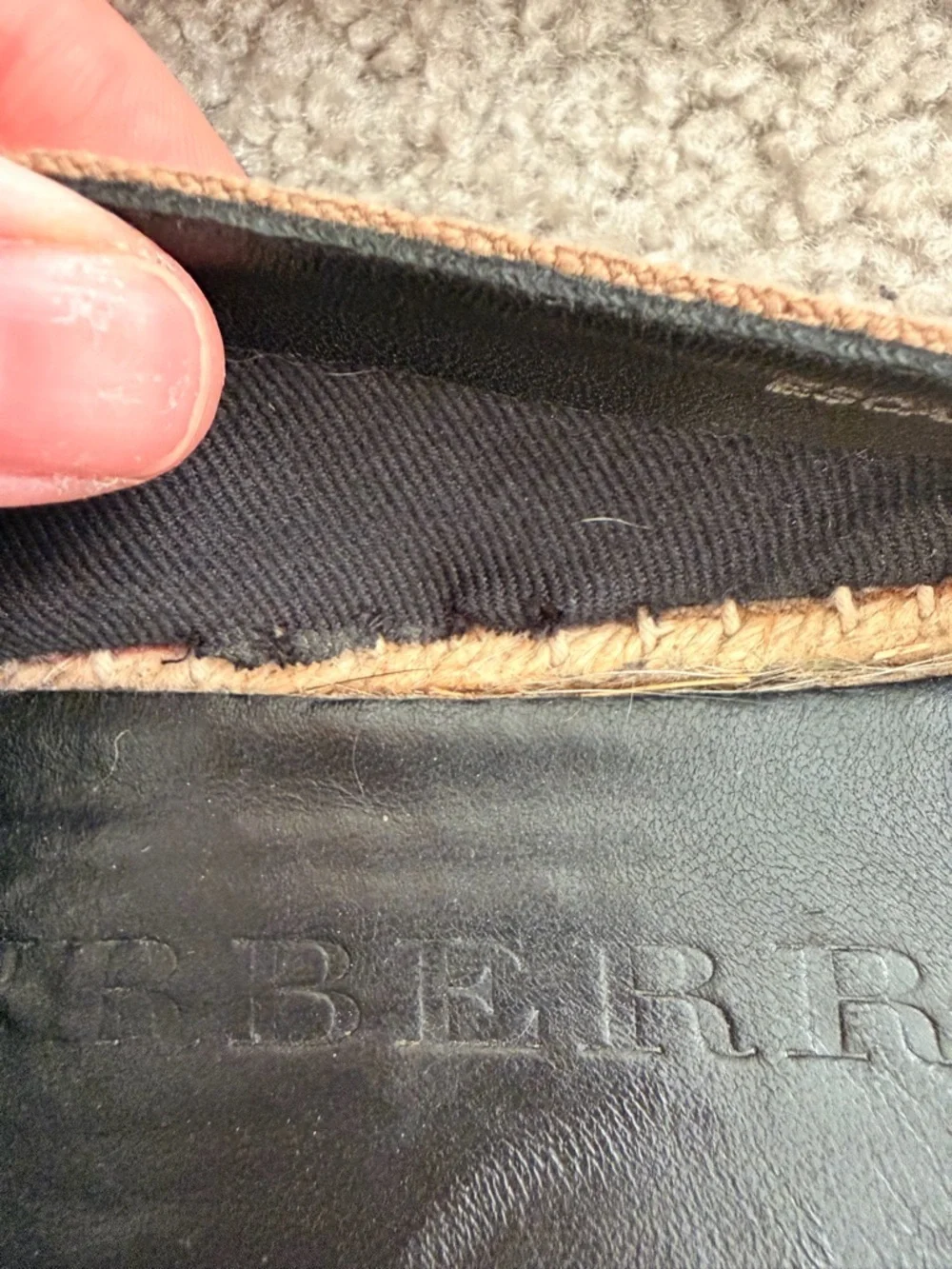 Burberry Beige, Brown & Black Check Canvas Espadrilles